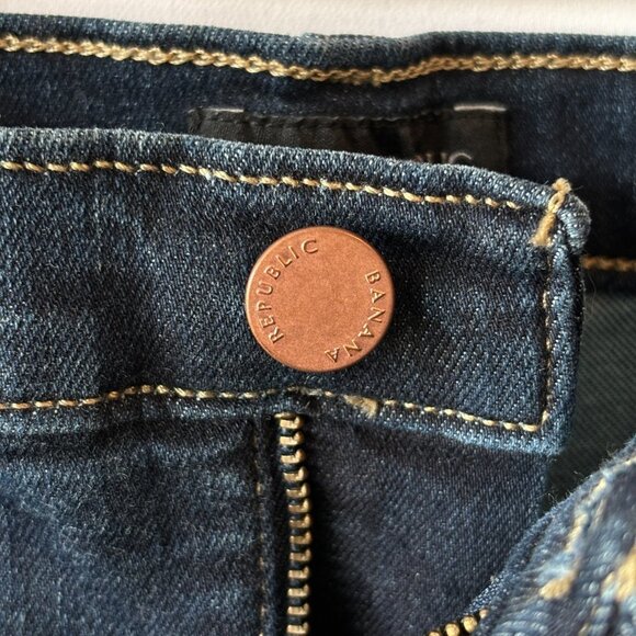 BANANA Republic Women's Premium Denim Mid-Rise Skinny Jeans Size 28 - Picture 5 of 11